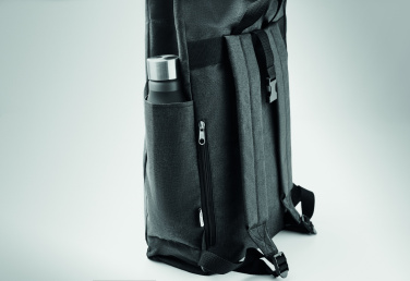 Logo trade advertising products picture of: 600D RPET 2 tone backpack