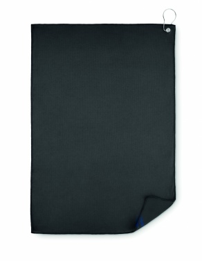 Logo trade promotional products picture of: RPET golf towel with hook clip