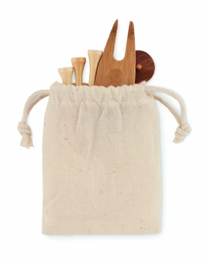 Logotrade promotional giveaway image of: Golf accessories set in pouch