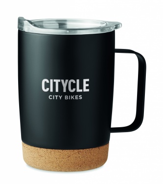 Logo trade promotional merchandise picture of: Double wall mug 300ml
