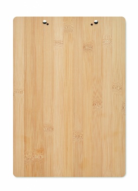 Logo trade promotional giveaway photo of: A4 bamboo clipboard
