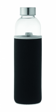 Logo trade advertising product photo of: Glass bottle in pouch 750ml