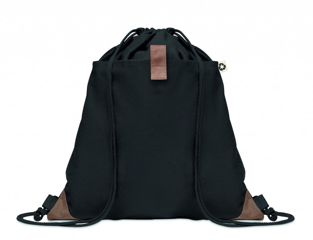 Logotrade promotional merchandise picture of: Recycled cotton drawstring bag