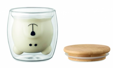 Logo trade promotional items picture of: Double wall borosilicate mug