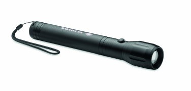 Logo trade promotional giveaway photo of: Large aluminium LED flashlight