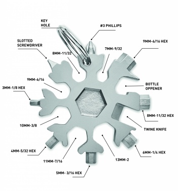 Logo trade advertising products picture of: Stainless steel multi-tool