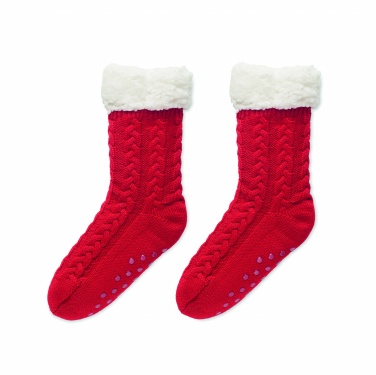 Logo trade promotional merchandise photo of: Pair of slipper sock M
