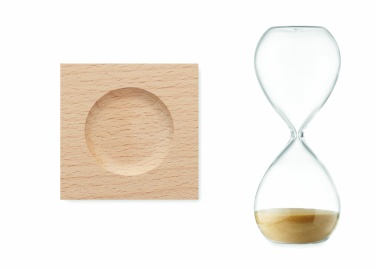 Logo trade advertising products picture of: 5 minute sand hourglass