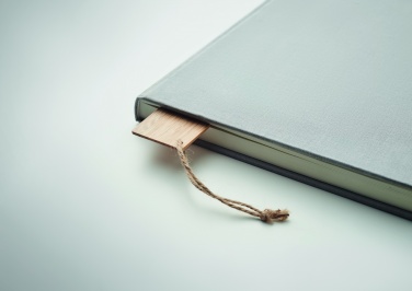 Logo trade business gifts image of: Bamboo bookmark