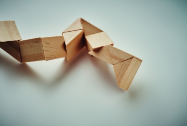 Logo trade promotional product photo of: Wooden puzzle/brain teaser