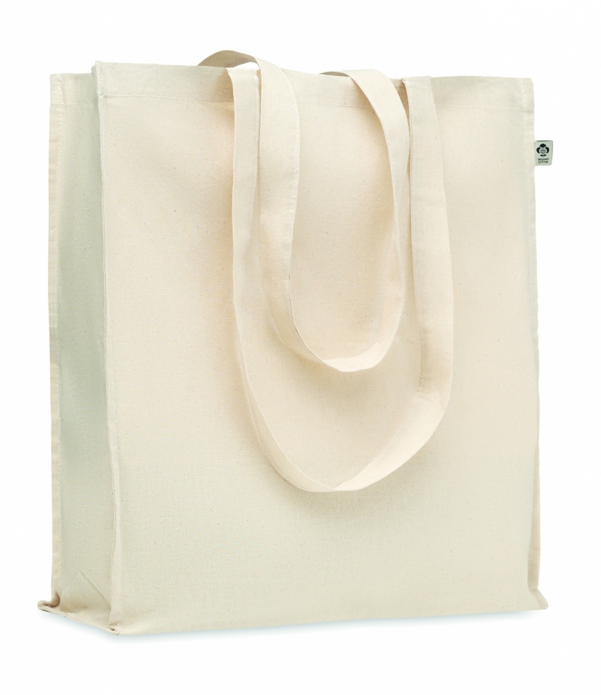 Logo trade promotional product photo of: Organic cotton shopping bag