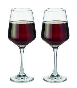 Logotrade advertising product image of: Set of 2 wine glasses