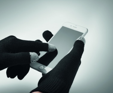 Logo trade promotional products image of: Set of 3 RPET winter pieces