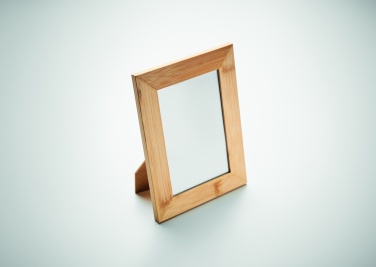 Logo trade promotional product photo of: Bamboo photo frame