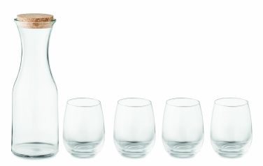 Logotrade corporate gift image of: Set of recycled glass drink