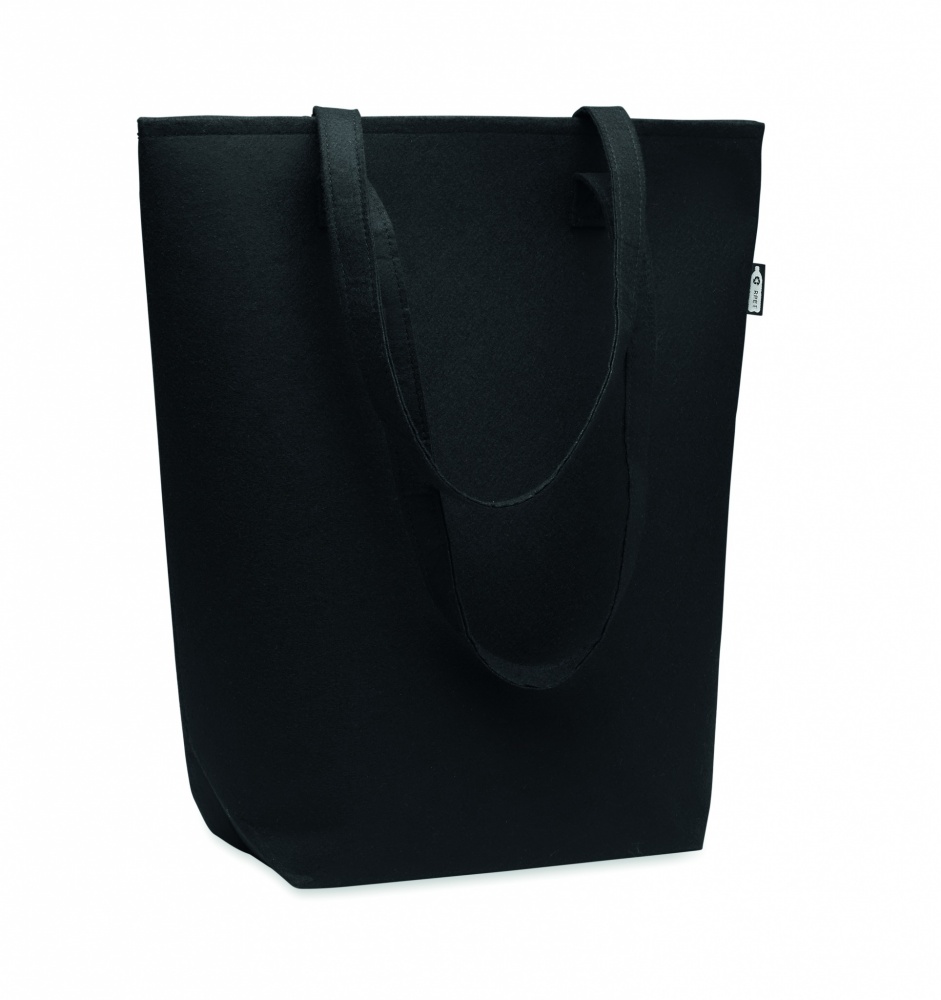 Logotrade promotional merchandise image of: RPET felt event/shopping bag