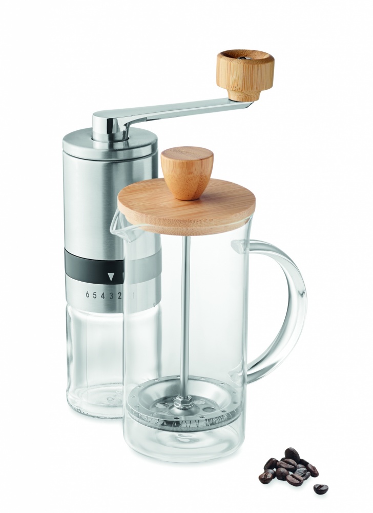 Logo trade corporate gifts image of: Coffee set