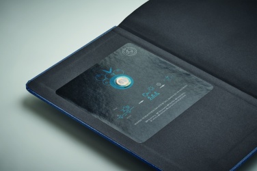 Logo trade promotional items picture of: A5 recycled page notebook