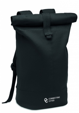 Logotrade advertising product image of: Rolltop washed canvas backpack