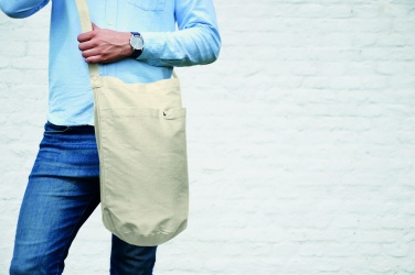 Logo trade promotional gifts image of: Canvas shopping bag 270 gr/m²
