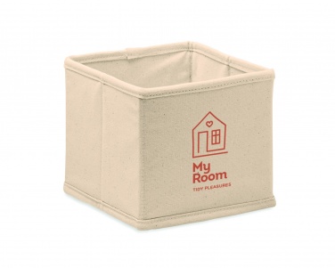 Logo trade promotional items image of: Small storage box 220 gr/m²
