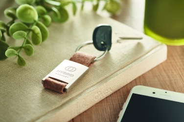 Logo trade corporate gift photo of: Key ring with cork webbing Kerava
