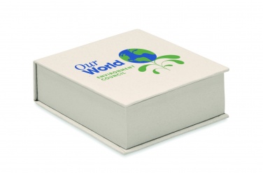 Logo trade promotional merchandise image of: Recycled milk carton memo pad