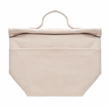 Logo trade promotional gifts image of: Recycled cotton cooler bag