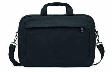 Logo trade promotional merchandise picture of: Laptop bag in washed canvas