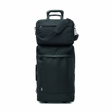 Logo trade promotional gift photo of: Laptop bag in washed canvas