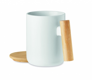 Logotrade corporate gifts photo of: Porcelain mug with lid 380 ml