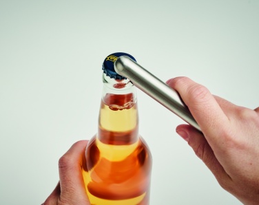 Logo trade promotional giveaways picture of: Bottle opener chiller stick