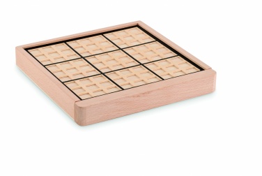 Logotrade promotional merchandise image of: Wooden sudoku board game