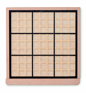Logotrade business gift image of: Wooden sudoku board game