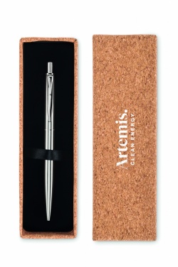 Logo trade promotional item photo of: Recycled stainless steel pen