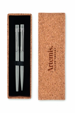 Logo trade corporate gifts picture of: Recycled stainless steel pens