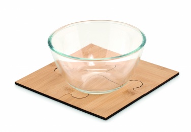 Logo trade business gifts image of: Set of 4 puzzle coasters