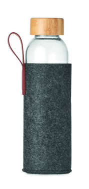 Logo trade corporate gifts picture of: Glass bottle 500 ml