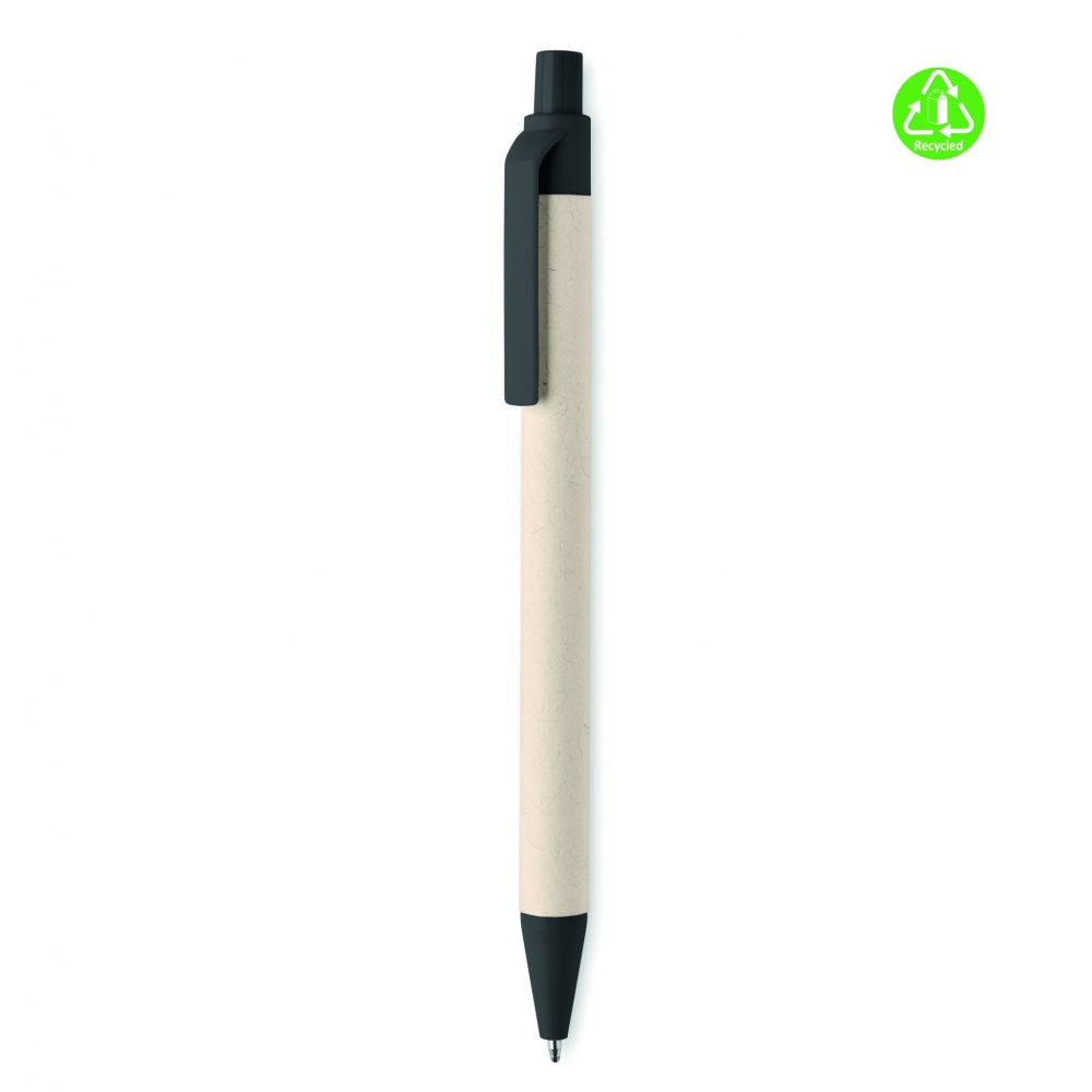 Logotrade promotional giveaway picture of: Milk carton paper ball pen