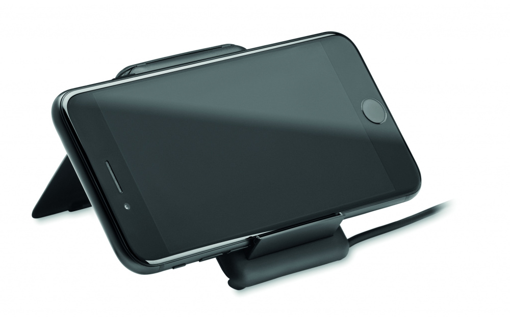 Logo trade corporate gifts image of: Wireless charger 15W