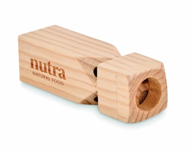 Logotrade business gifts photo of: Wooden train whistle