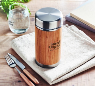 Logotrade promotional gift image of: Double wall food jar 600 ml