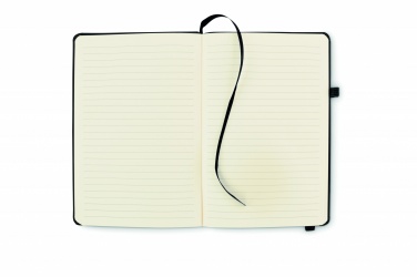 Logotrade promotional product picture of: Recycled Leather A5 notebook
