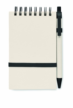 Logo trade promotional gifts picture of: A6 milk carton notebook set