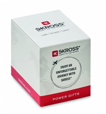 Logo trade corporate gifts image of: Skross Euro USB Charger (AC)