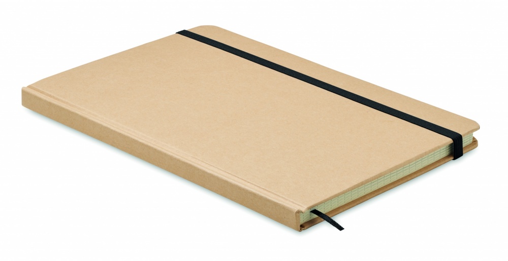 Logo trade advertising products picture of: A5 recycled carton notebook