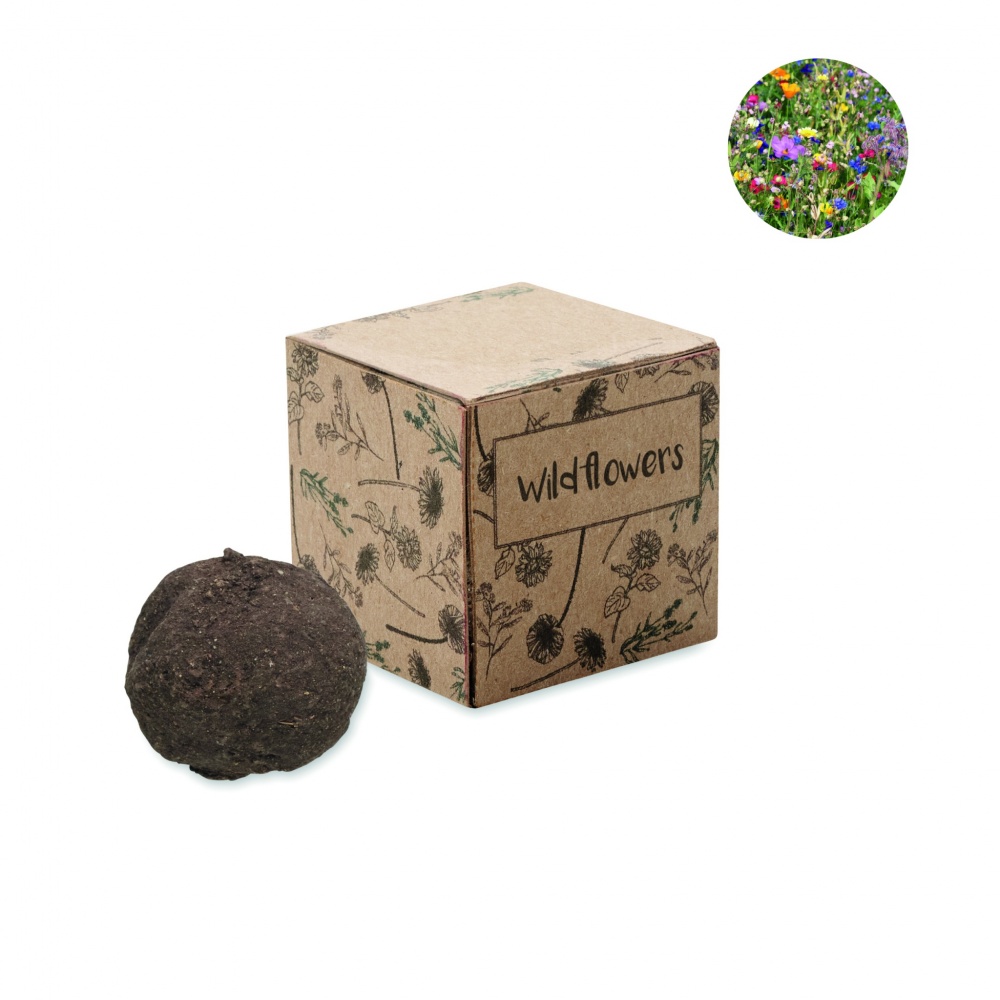 Logotrade promotional item image of: Seed bomb growing kit