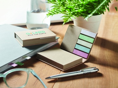 Logo trade advertising products picture of: Recycled memo pad set