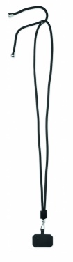 Logotrade promotional giveaway image of: RPET Phone holder lanyard