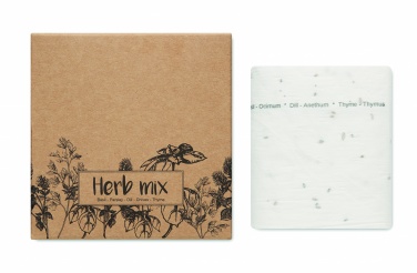 Logo trade advertising products picture of: Herb seeds tape 3 meter